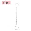 30Pcs Creative Windproof Magic Hanger Multifunctional PP Plastic Hanger Rotatable Folding Hanger Storage and Connection Hook