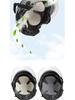 Motorcycle Helmet Liner Pad - Bio-Based Inner Cap Accessory, Universal Fit, Non-Hair Pressing.