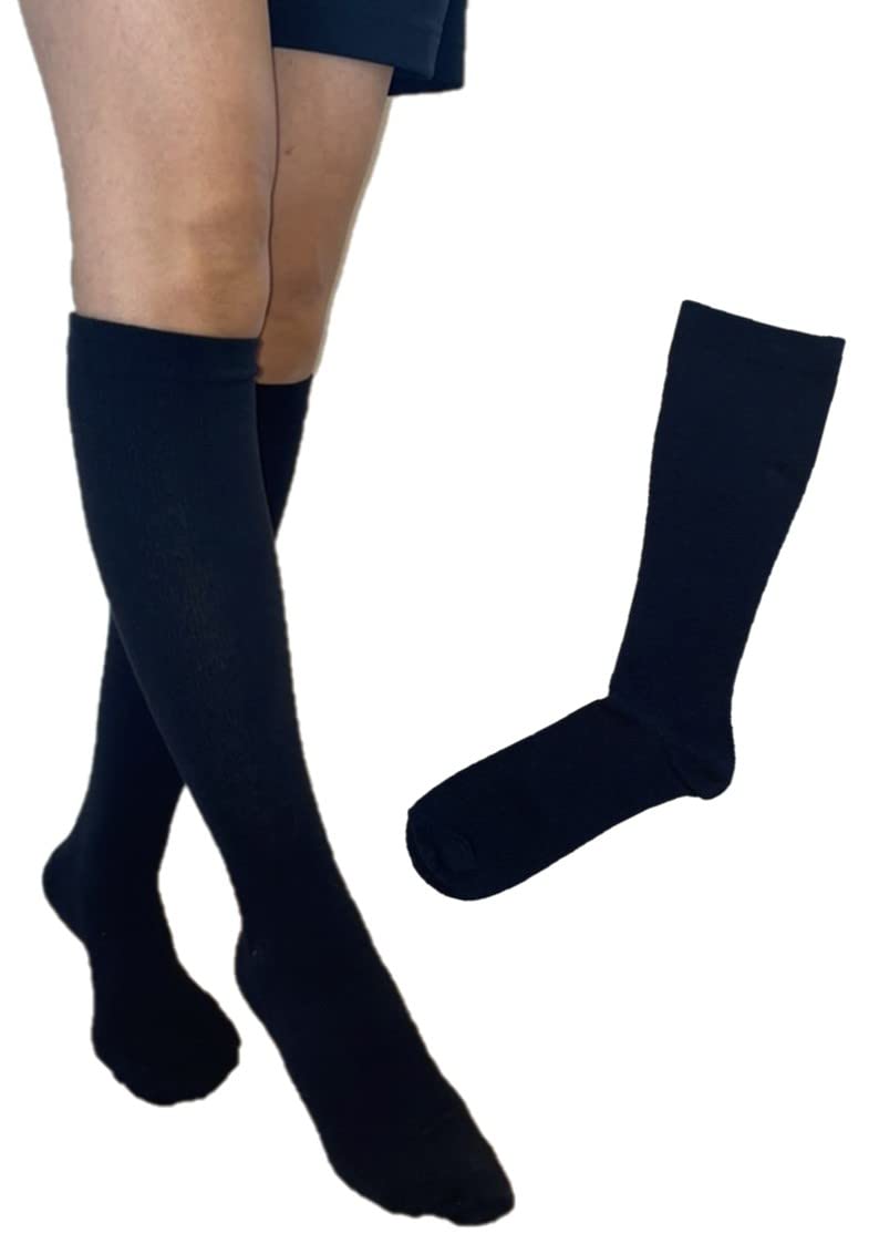 

Большой размер Свободные Компрессионные Наколенники Размеры 1 3 Пары [NAKAMAJITA] 3L-4L Носки, 100% Хлопок, Черный, Женские, 23-25см, Пара, (JP, Алфавит, 3L, 4L, 1, чёрный