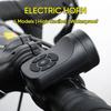 Claxon pentru bicicletă Sonerie electrică pentru bicicletă, 120DB, claxon pentru bicicletă, impermeabil, reîncărcabil prin USB, MTB, ciclism rutier, alarmă pentru bicicletă, accesorii pentru biciclete