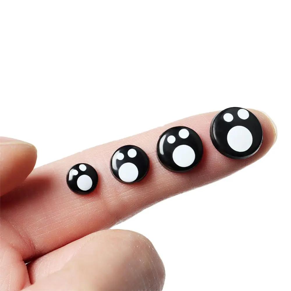 20/40pcs Black Kids DIY Toys Children Plush Doll Accessories Safety Eyes Puppet Crafts For White Bear