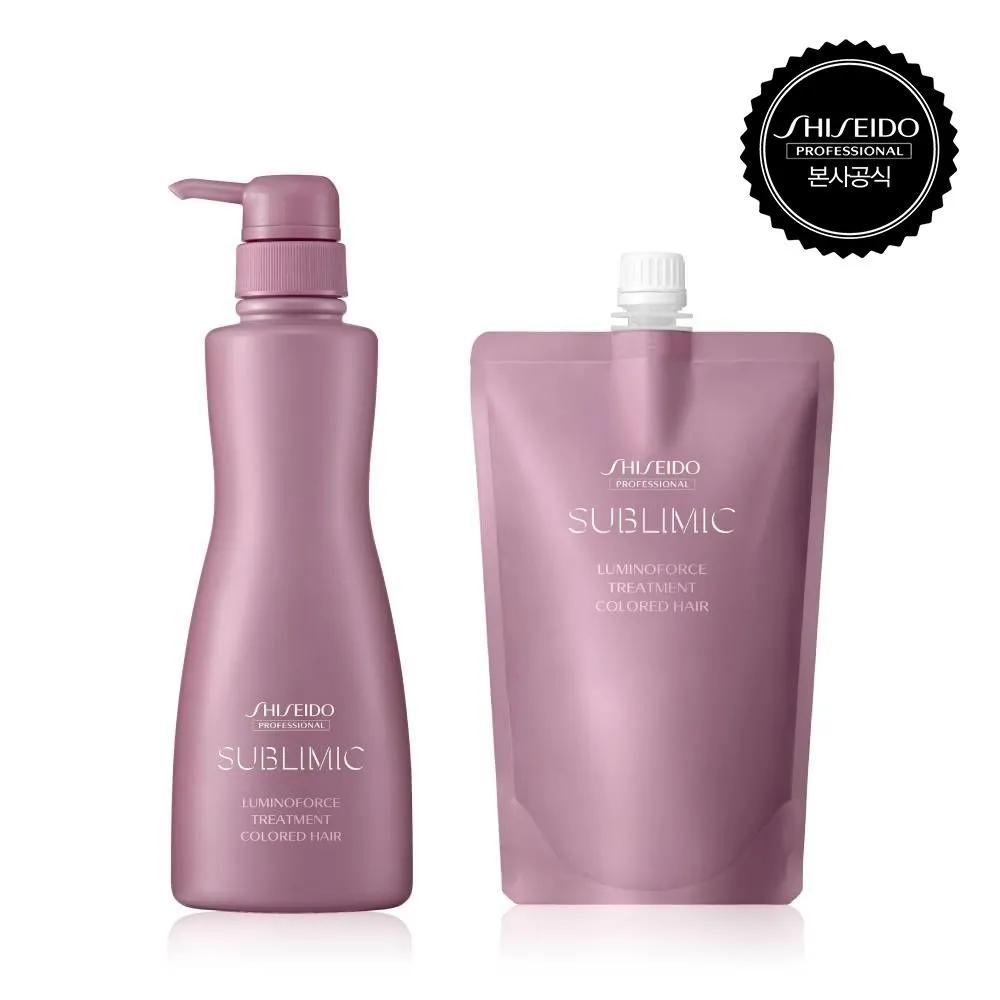 Sublimic Luminoforce Treatment 500ml + Treatment 450ml (Refill)