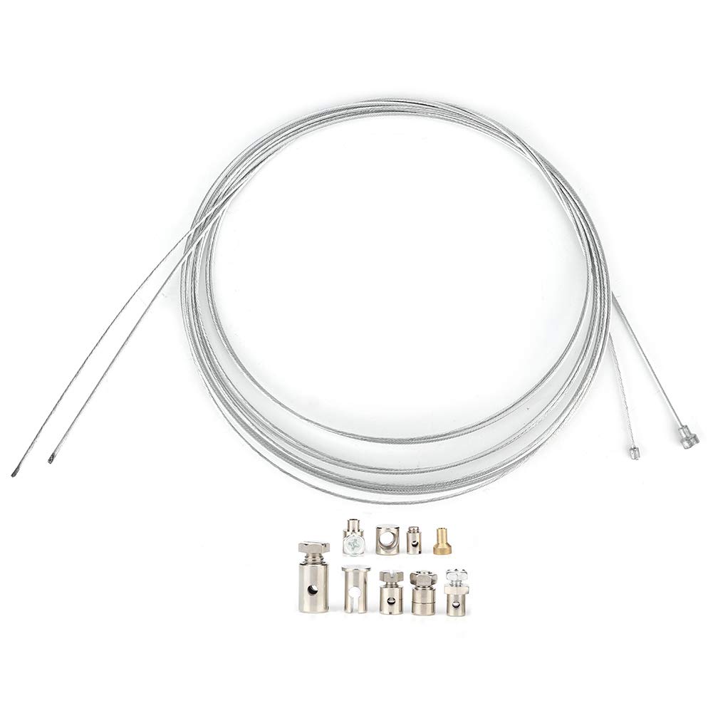 Clutch Cable Repair Kit, Motorcycle Emergency Brake Throttle Accelerator Cable Repair Kit Steel Universal