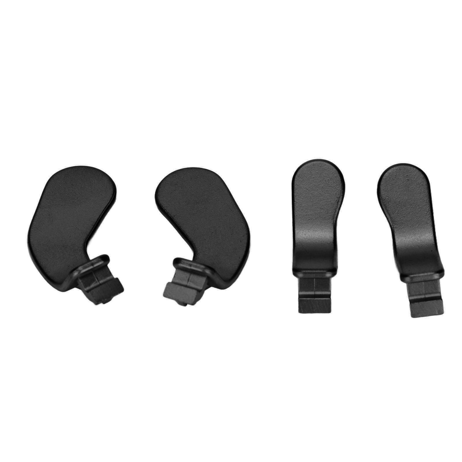 

4 шт. лепестки контроллера из нержавеющей стали, запасные части для контроллера для Xbox One Elite Controller Series 2 Модель 1797 чёрный