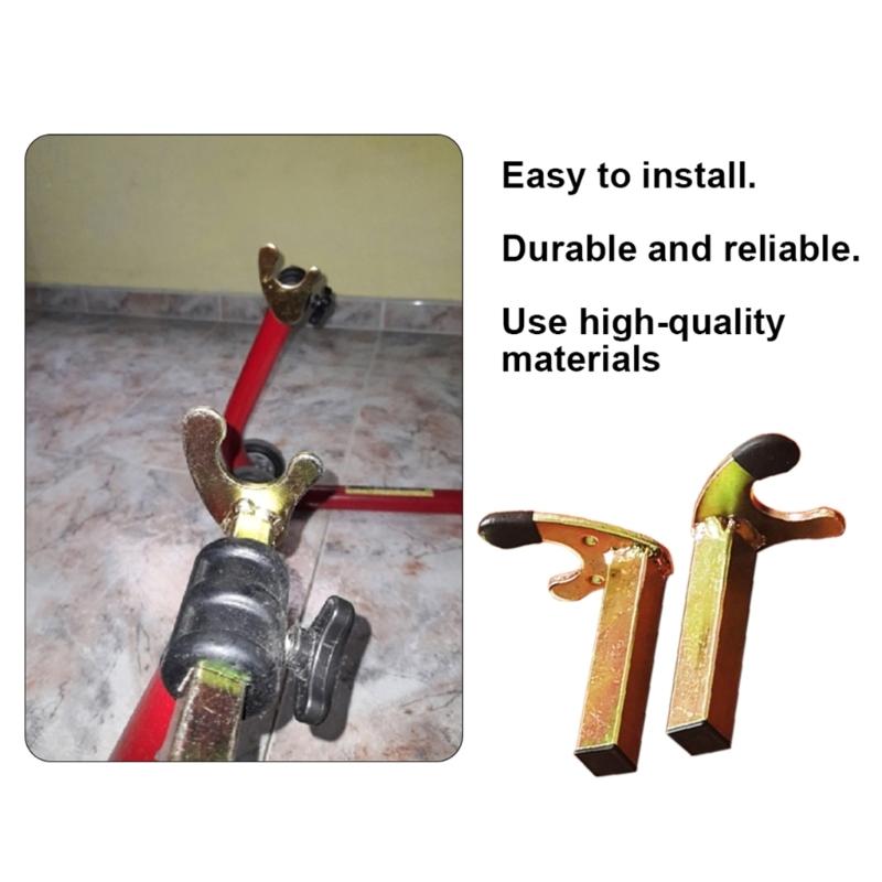 Motorcycle Support Frame Stand Swingram Spool Slider Swing Arm Lift TripodHooks