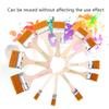 12PCS Nylon Hair Wall Painting Brushes Art Oil Painting Brushes  Handcraft color filling
