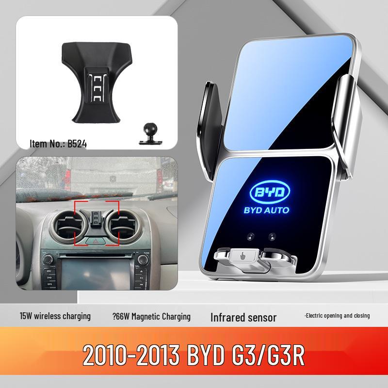 BYD Car Mobile Phone Holder for Dolphin, Qin PLUS, Han EV, Tang DMI, Song MAX, Yuan PRO, and E5