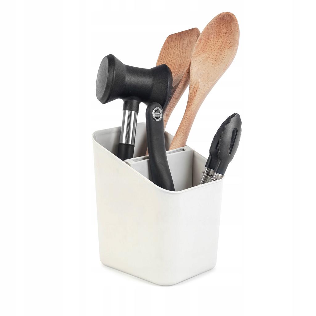 KADAX Abtropfgestell für Besteck Organizer Behälter Küchenutensilien Kunststoff