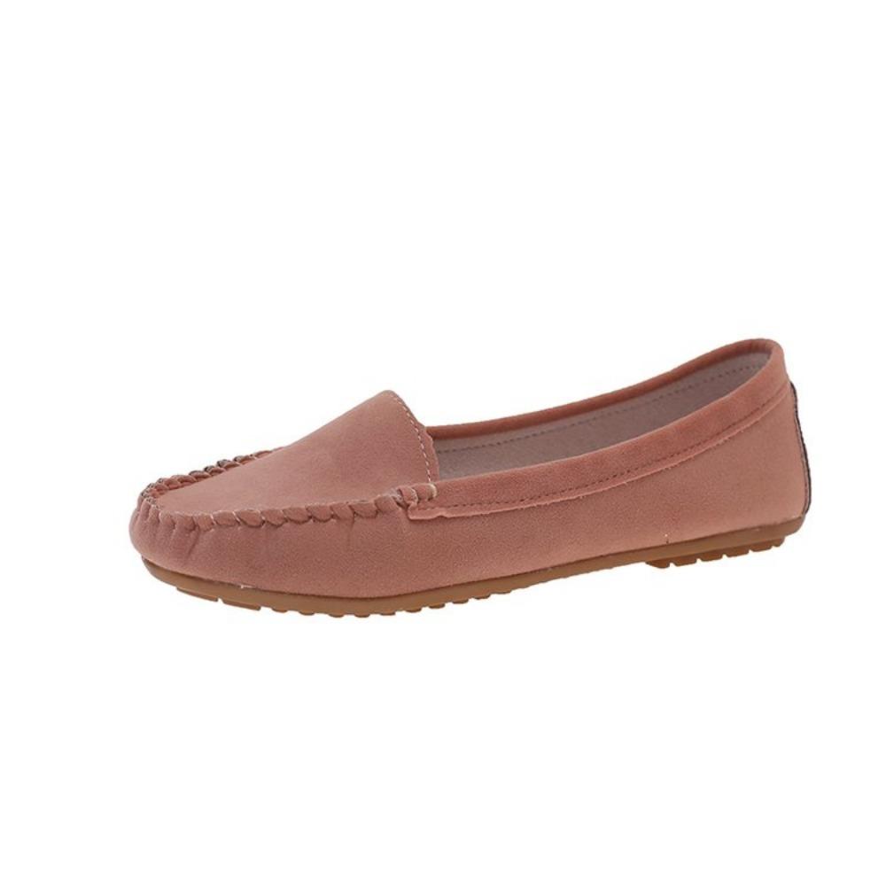 Women Shoes Spring Autumn Women Casual Flat Shoes Slips Suede Round Toe Denim Flat Loafers Plus Size Jeans Shoes