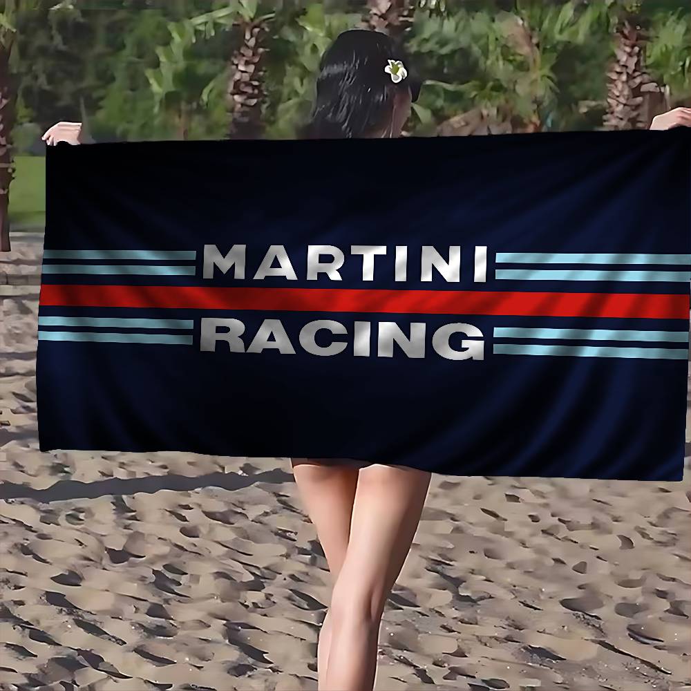 M-Martinis Racing Microfiber Blanket Quick Drying Beach Towels Oversized Printing Super Absorbent Pool Towel Blanket