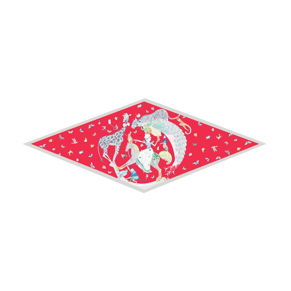 Diamond Scarf Fly Horse Print Brand Silk Scarves Wraps Women Luxury Bandana Headband Lady Hijabs Foulards Neckerchief Shawl