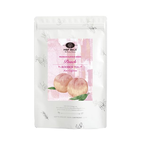 

Чай BELX Peach Rooibos Tea со вкусом персика x 30 H&F Без кофеина (Пакеты по 2,5 г)