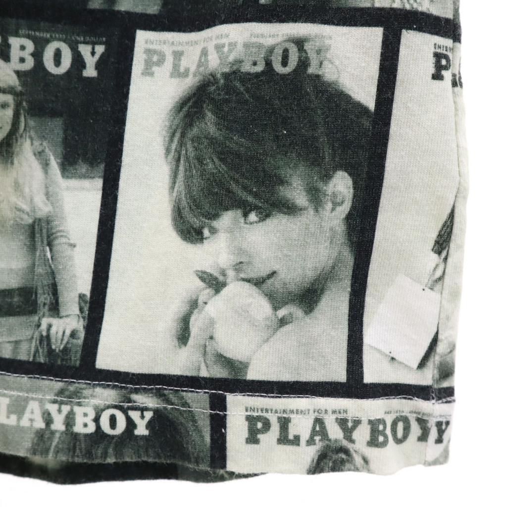 PLAYBOY XLARGE Collaboration Overall Handle Short Sleeve T-shirt M Men's Used