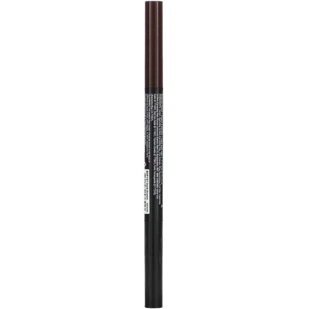 J.Cat Beauty Perfect Duo Brow Pencil, Bdp107 Dark Brown, 0.25G(0.009Oz)
