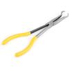 Curved Nose Pliers, Long Reach Ring Nose Pliers, Long Nose Plier, Long Reach Pliers 3 Pcs Hose Gripper Pliers, Extra Long 45/90 Degree Bent Nose Or