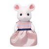 Sylvanian Families Doll Mouse ST Mark Certified Toy Dollhouse for Ages 3 and Sylvanian Epoch "Marshmallow Mom" Ne-104 Up, Families,