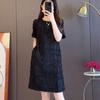 Summer 2026 French Dress: New Slimming Designer Look, Gentle Square Shoulders, Loose Korean Style