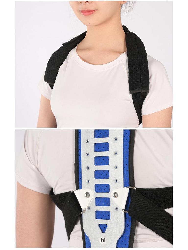Spine Corrector Back Posture Brace with Spinal Fixation Strap