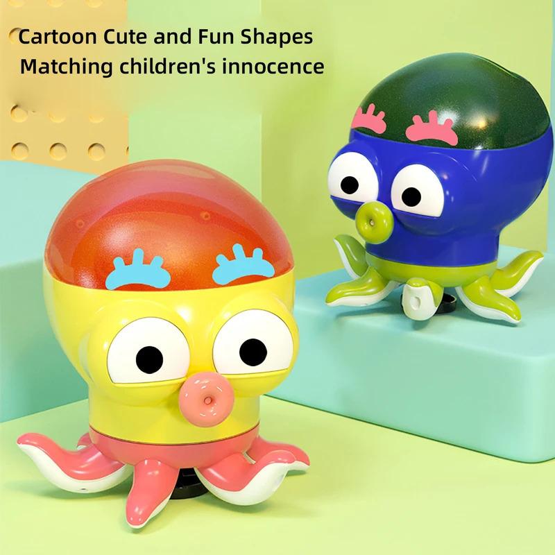 

Интерактивная игрушка Осьминог Брызгалка Водяной пистолет для детей Яркие цвета, Прочный пластик, Веселая игра в ванной под душем с водяным пистолетом, Водная игрушка, Игривый дизайн