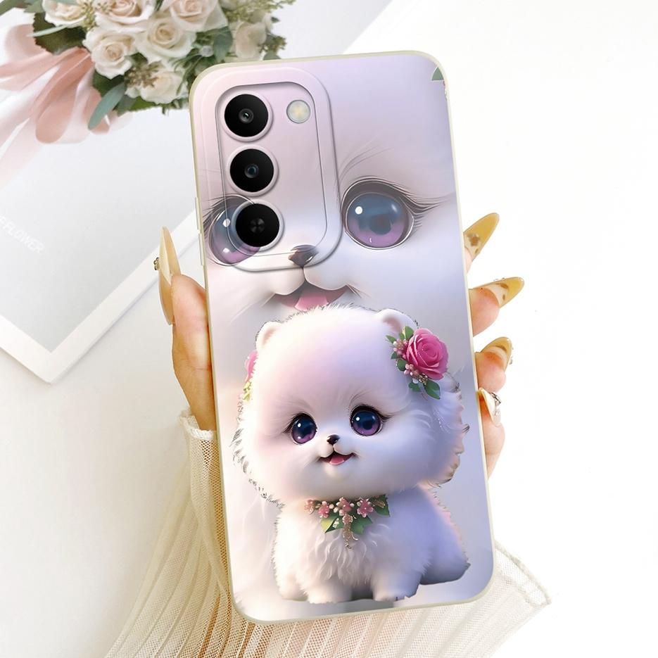 For Realme C83 5G Case Realme P4 Lite 5G RMX5261 Cute Rabbit Cartoon Cover Soft Silicone Case For Realme C100 5G RealmeC83 Shell
