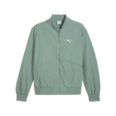 Durable Comfortable Stand Collar Zip Long Sleeve Jacket Men Jackets Green 629903-30