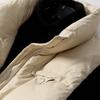 Women's Lightweight Stand Collar Down Vest with Rivet Pockets - Short, Warm, White Duck Down for Autumn/Winter 2023