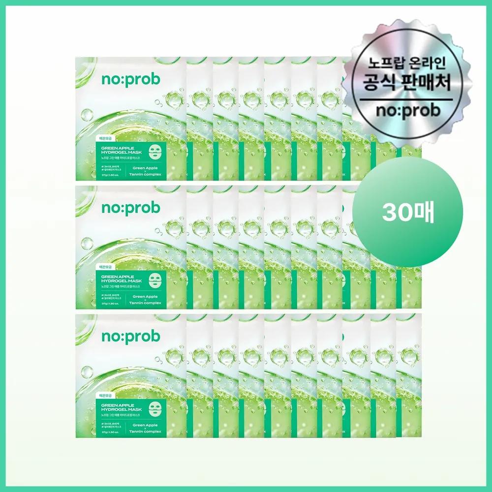 

[Tight Pores] Green Apple Hydrogel Mask (30 Sheets)