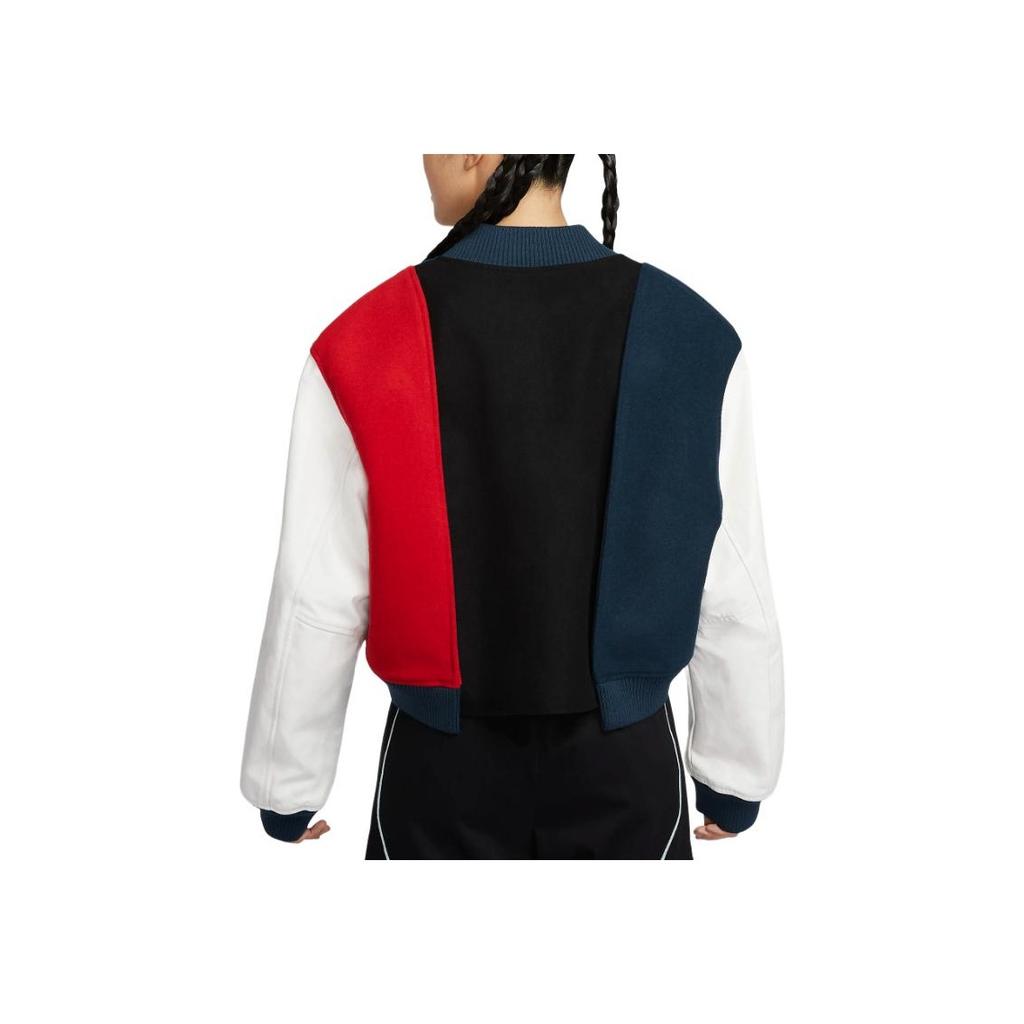 Nike By Yoon FW24 Fashion Comfortable Versatile Long Sleeve Jacket Women Jacket Blue White FZ0281-010
