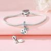 Beads Copper Charms Original Blue Cute Claw Pendant Beads Fit Bracelet Jewelry Diy Women Fine Gift Accessory