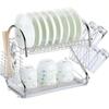 Space-saving Dish Drying Rack Stable Tableware Holder Shelf Practical Cup Drainer  Chopsticks