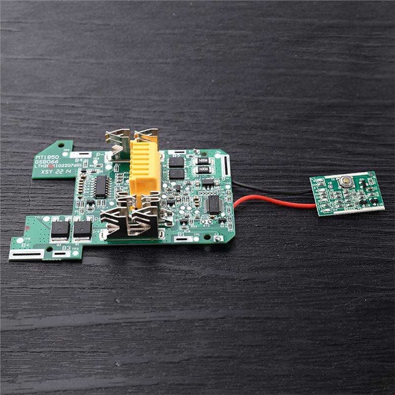ABUO-For Battery Protection Board HT-BL1830 BL1830 BL1815 BL1860 BL1850 With Status LED Indicator Light
