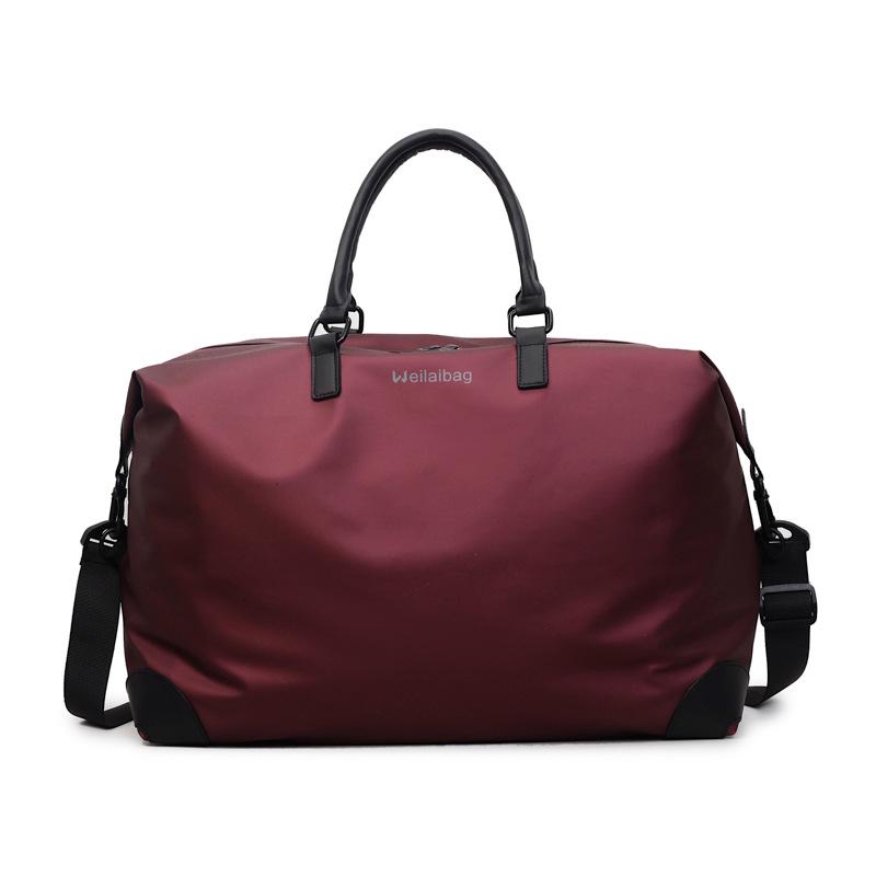 Large Capacity Travel Gym Bag with Luggage Handle Attachment - Wet/Dry Separation, Business Trip & Yoga Ready