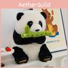 Bamboo Flute Panda Plush Toys Cute Cartoon Childrens Sleep With Gifts Dolls