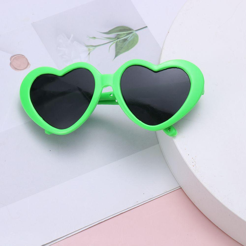 New Cute Multicolor Sun Flower Shaped Doll Glasses Eyeglasses Sunglasses For 60CM Dolls Dress Up Accessories