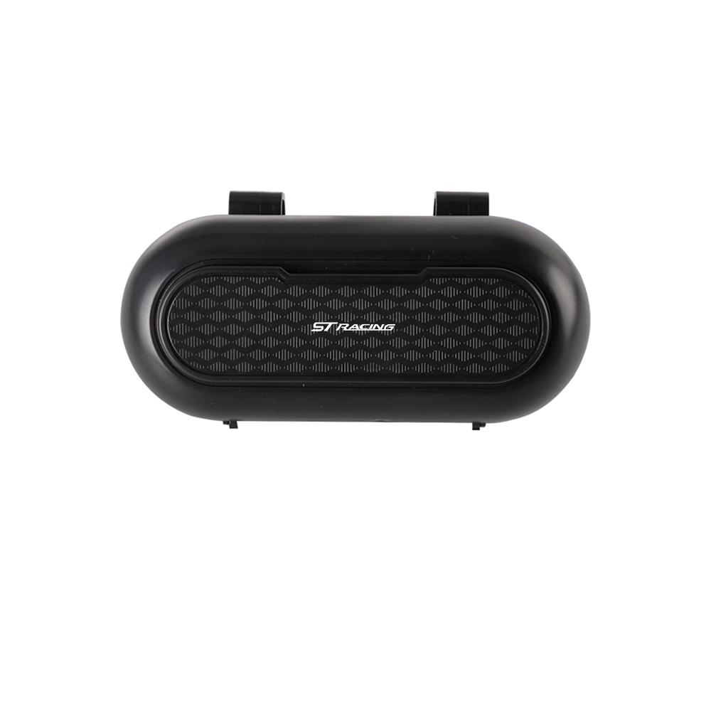 For Ford Focus Kuga Mustang Mondeo Fusion Ranger ST Car Sun Visor Glasses Card Holder Box Storage Case Clip Interior Accessories
