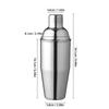 20 Piece Stainless Steel Cocktail Shaker Set Versatile Set Bar Tool Set  Bartender
