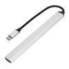 USB C 3.0 Hub Aluminium Alloy 7 Ports 5.0Gbps Type C Hub Expander for PC Laptop Notebook