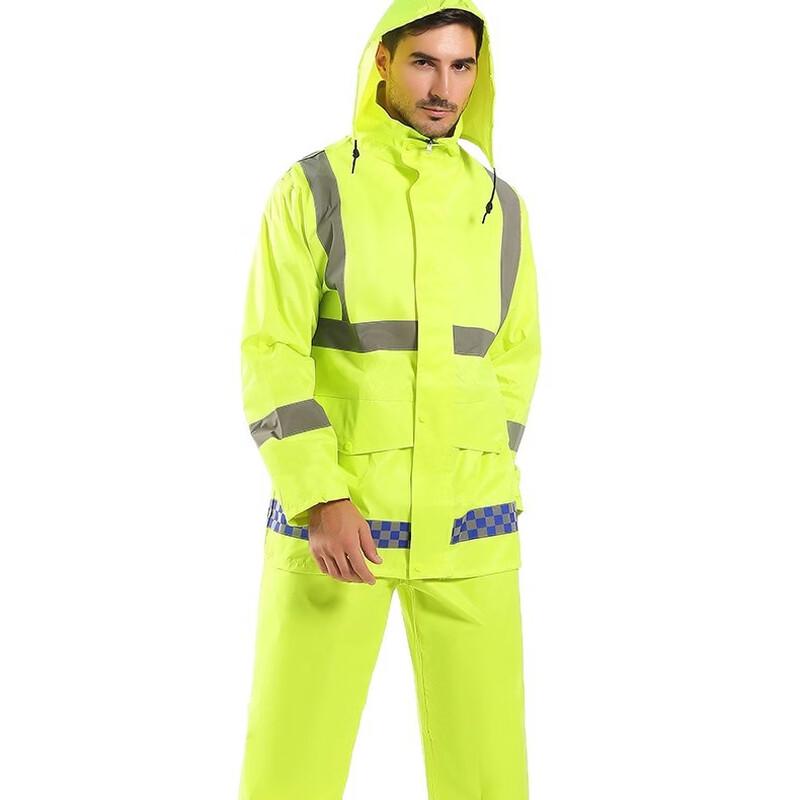 Miling Reflective Two-Piece Rain Suit