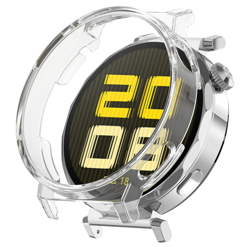 For Huawei Watch GT 5 41mm Hard PC Case Half-Guard Watch Case Cover, Transparent