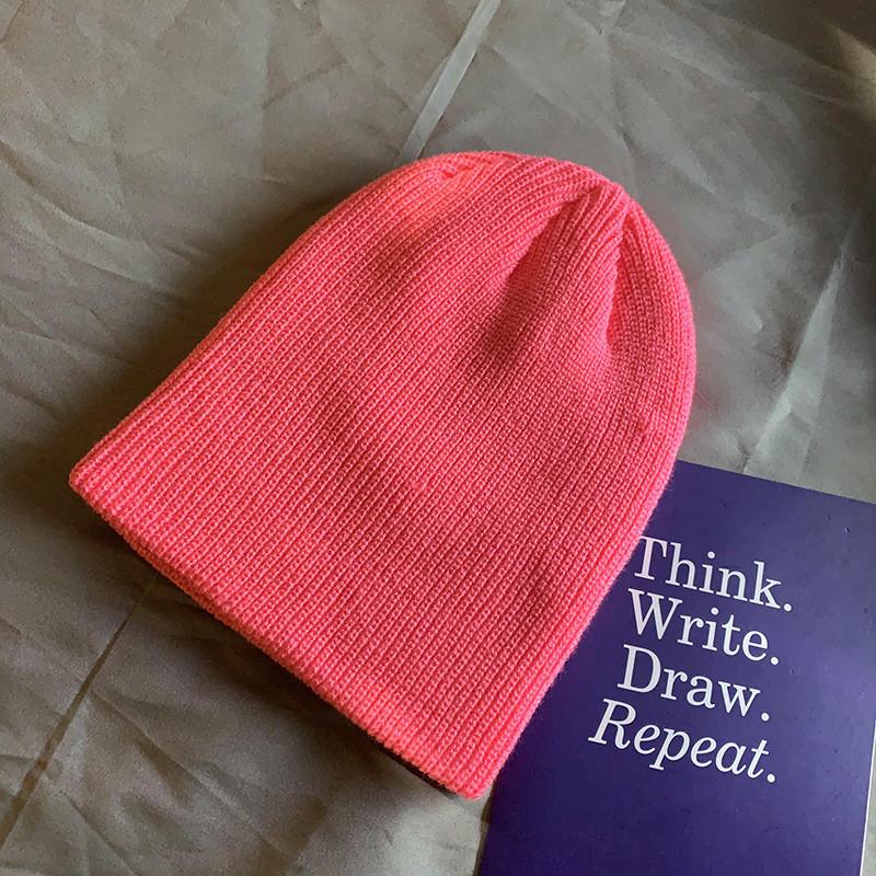 Vintage Knitted Winter Hat With Thick Warm Acrylic For Men And Women