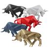 Exquisite Decoration Bulls Sculpture Made Of Resin Bull Statue Ornament Resin Bull Sculpture