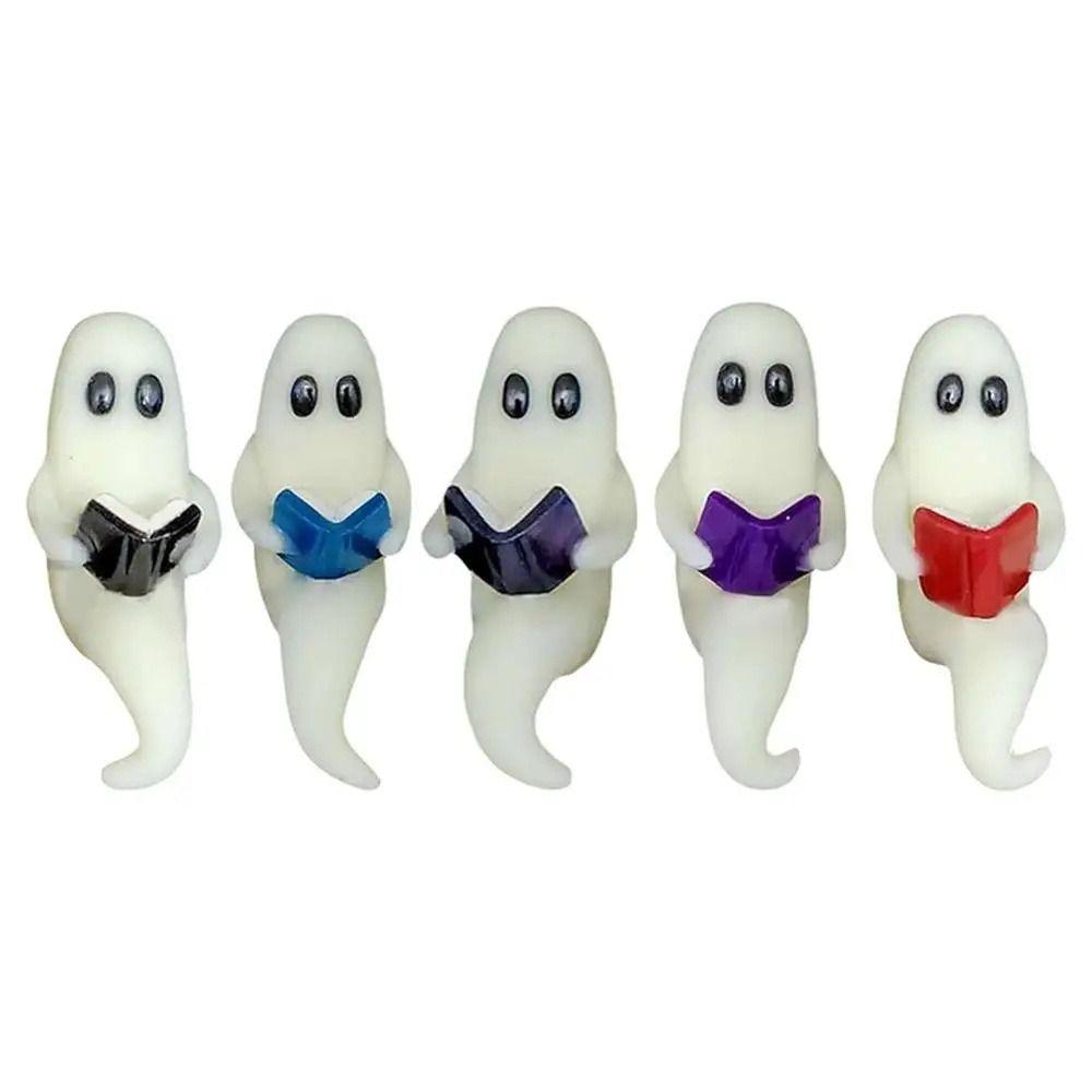 Terrifying Mini  Ghost Figurines Halloween Small Ghost Tiny Figures  Landscape Figure Ornament