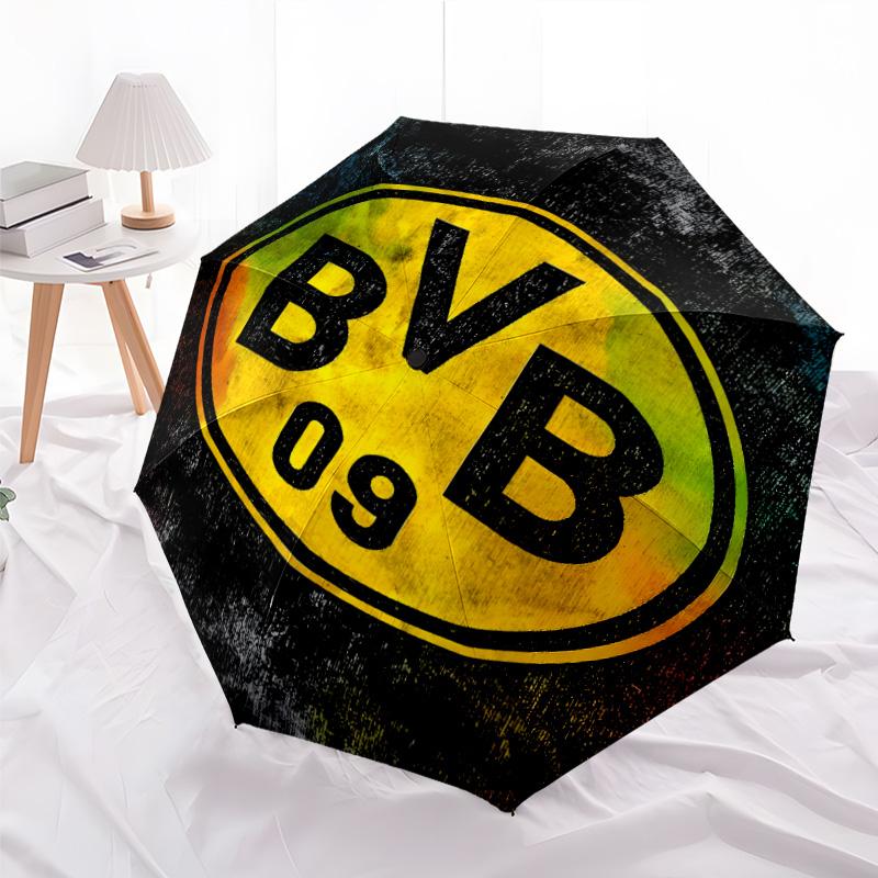 1pc B-BVB Umbrella, Sun Protection, And UV Shielding. It Has Eight Sturdy Ribs for Outdoor Use And Perfect As a Holiday Gift