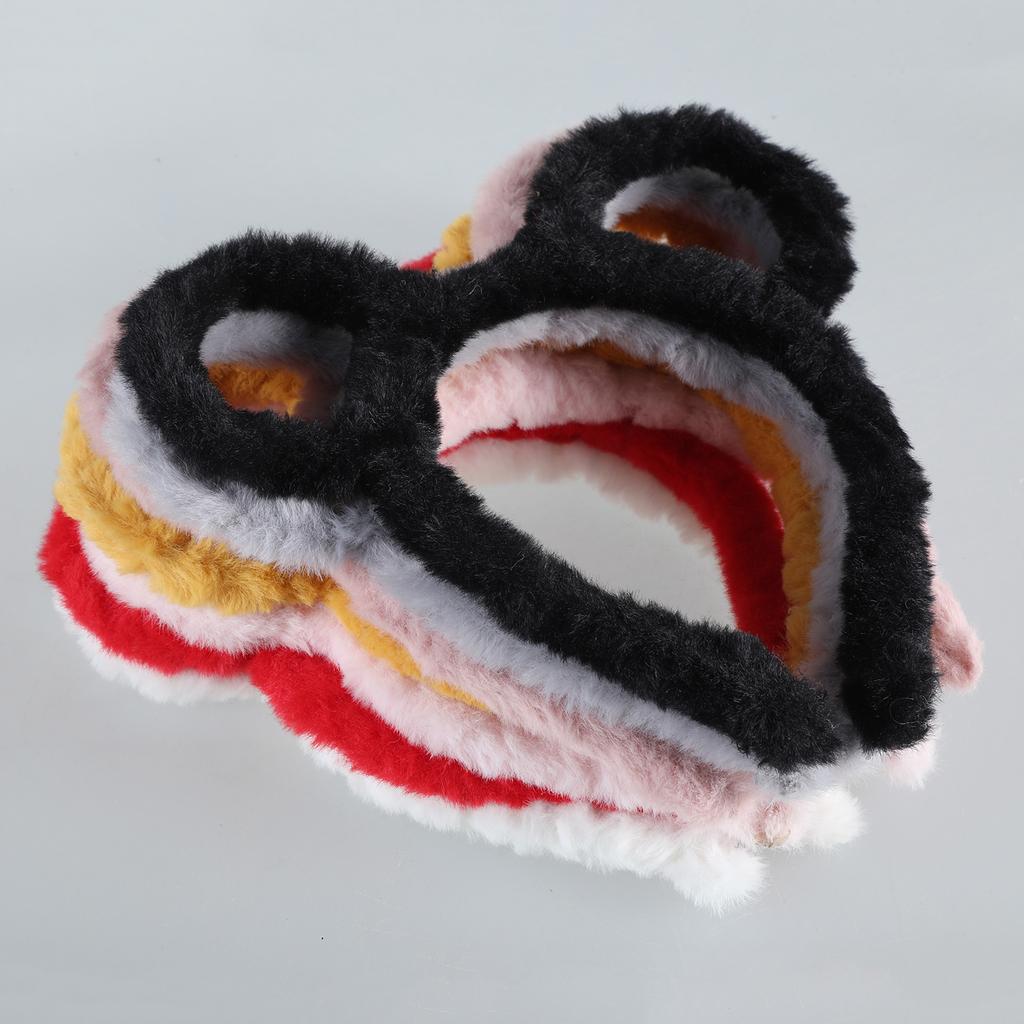 Halloween Bärenohren Haarband Plüsch Haarreif Rollenspiel Bärenohren Stirnbänder Realistisches Bärenohren Haarband für Mädchen Make-up