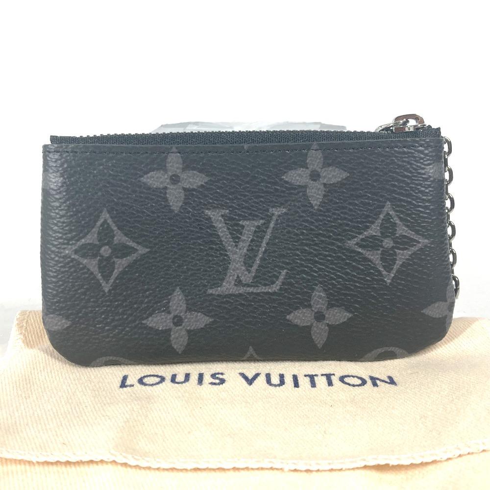 Louis Vuitton M80905 MonogramEclipse Pochette cle Coin Case Wallet coin purse