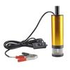 38/51MM Christmas Oil Pump 12V Pump Diesel Water Fuel Transfer Pump 12L/min Submersible Aluminum Alloy Housing