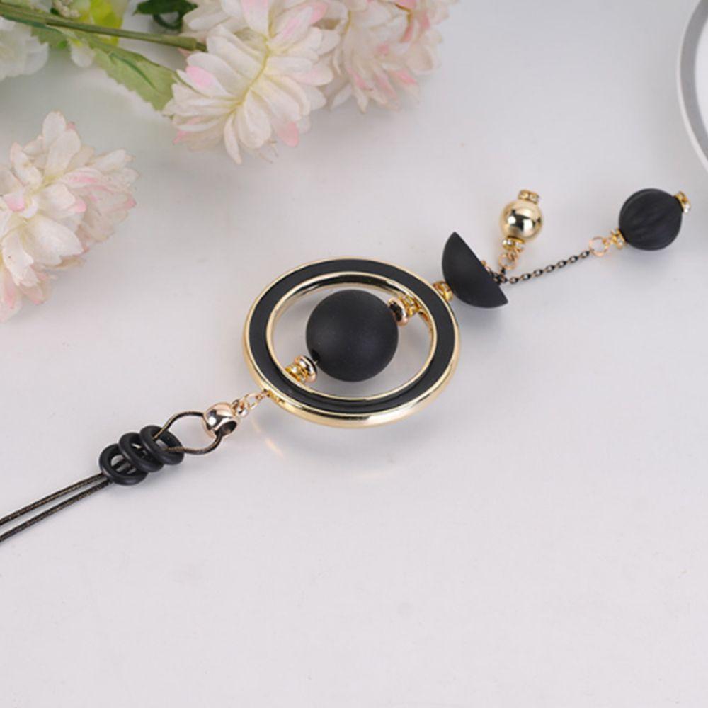 

Women Girl Jewelry Wood Beads Pendant Necklace Wood Beads Sweater chain чёрный