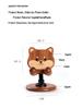 Shiba Inu Wooden Phone Stand & Cute Desktop Organizer