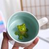 Cartoon Animals Ceramic Mugs Coffee Milk Juice Lemon Tea Cup Cute Kids Mug Home Office Drinkware for Kitchen Accessories