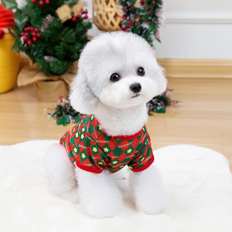 1PC Sweatshirt Cute Pullover For Small Medium Dogs Holiday Gifts Winter Dog Clothes Christmas